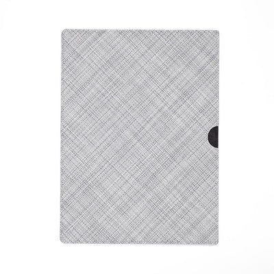 chilewich | laptop sleeve large | basketweave mist - DC