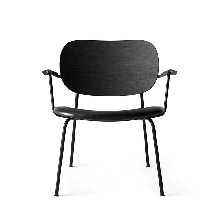 audo copenhagen (menu) | co lounge chair | black oak + leather