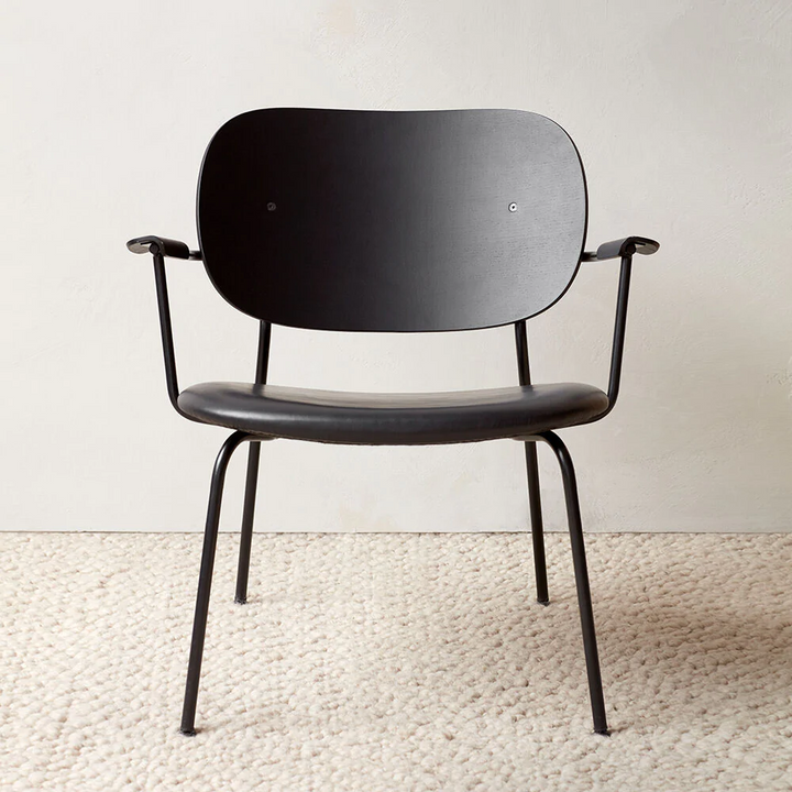 audo copenhagen (menu) | co lounge chair | black oak + leather