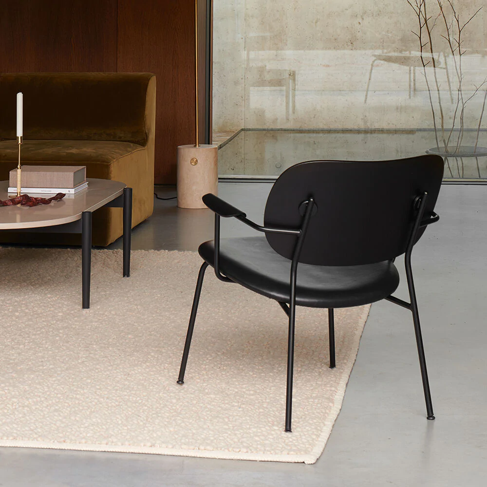 audo copenhagen (menu) | co lounge chair | black oak + leather