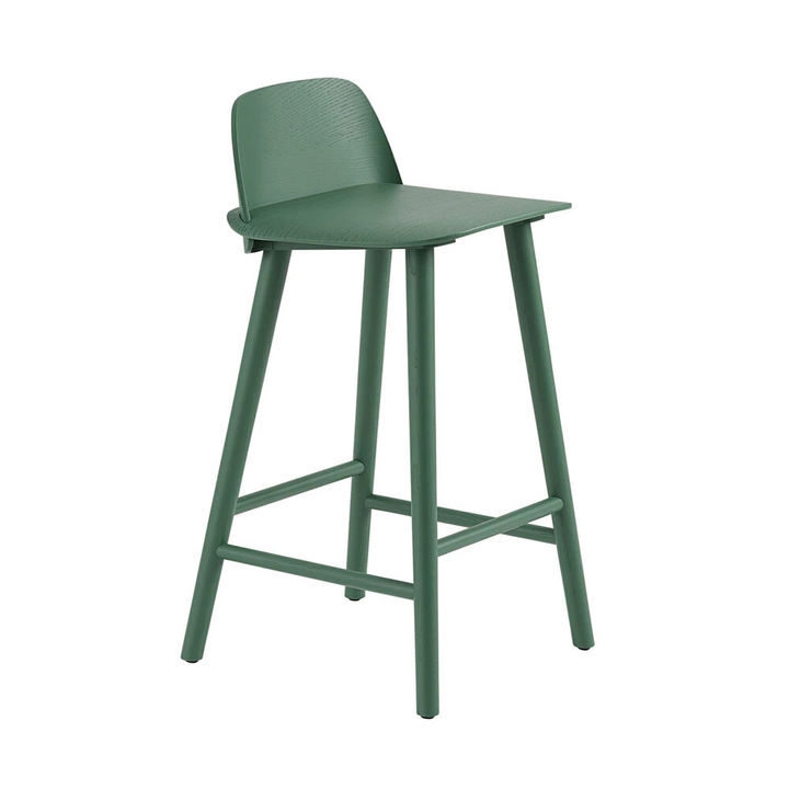 muuto | nerd counter stool | 65cm green