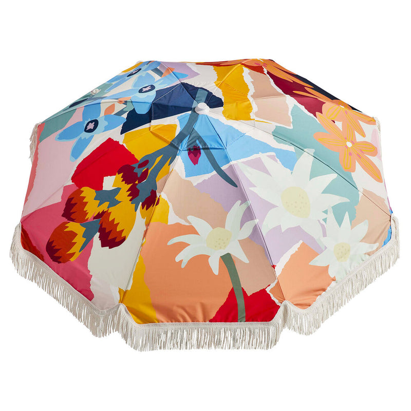 basil bangs | premium beach umbrella | wildflowers 21 - LC