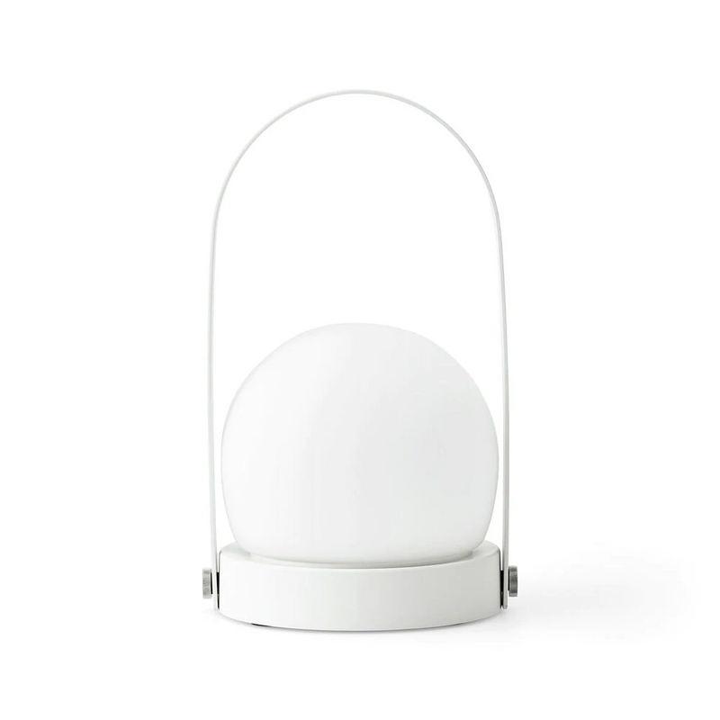 audo copenhagen (menu) | carrie portable table lamp | white v2