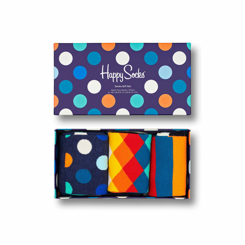 happy socks | gift set - polka dot | size 36-40 - 3 pack