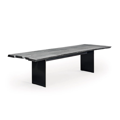 janua | sk 08 butterfly table | charburned grey | 260cm