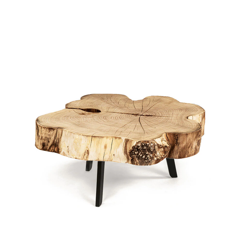 janua | bc 05 stomp outdoor table | 40-50cm | raw acacia