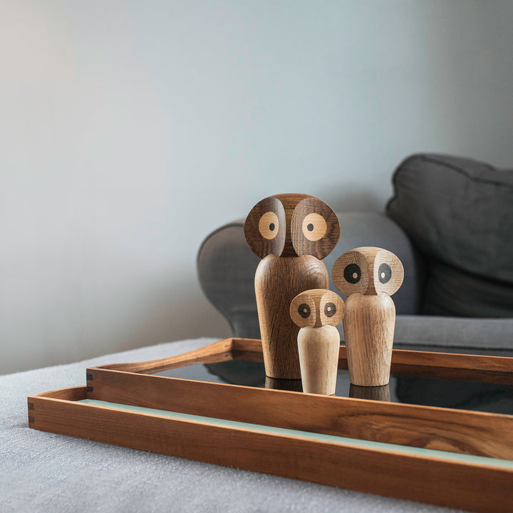 architectmade | wooden owl | mini natural oak