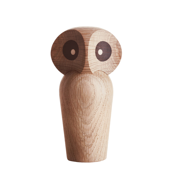 architectmade | wooden owl | large natural oak