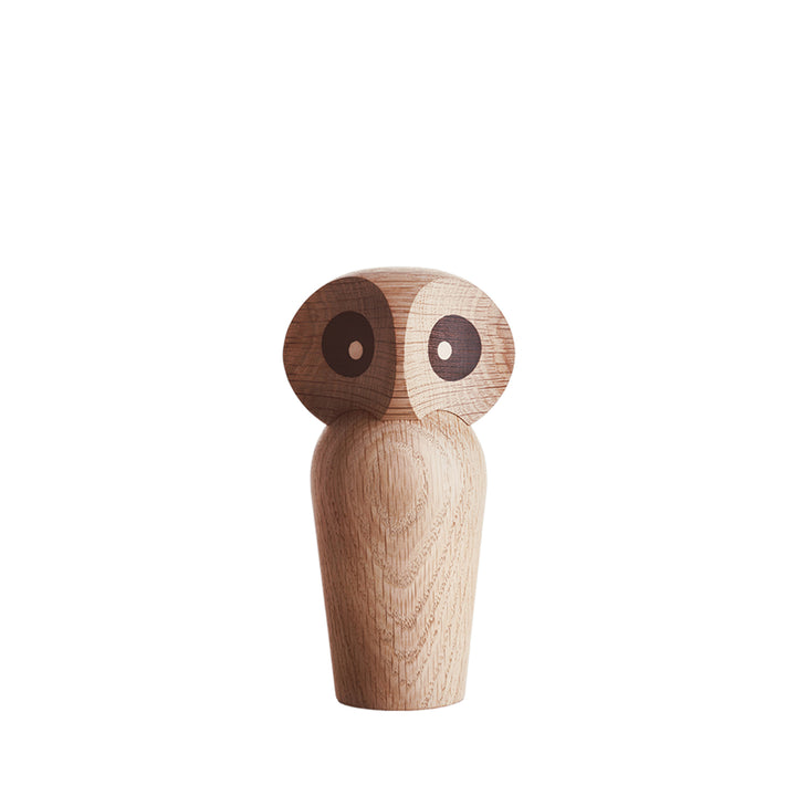 architectmade | wooden owl | mini natural oak