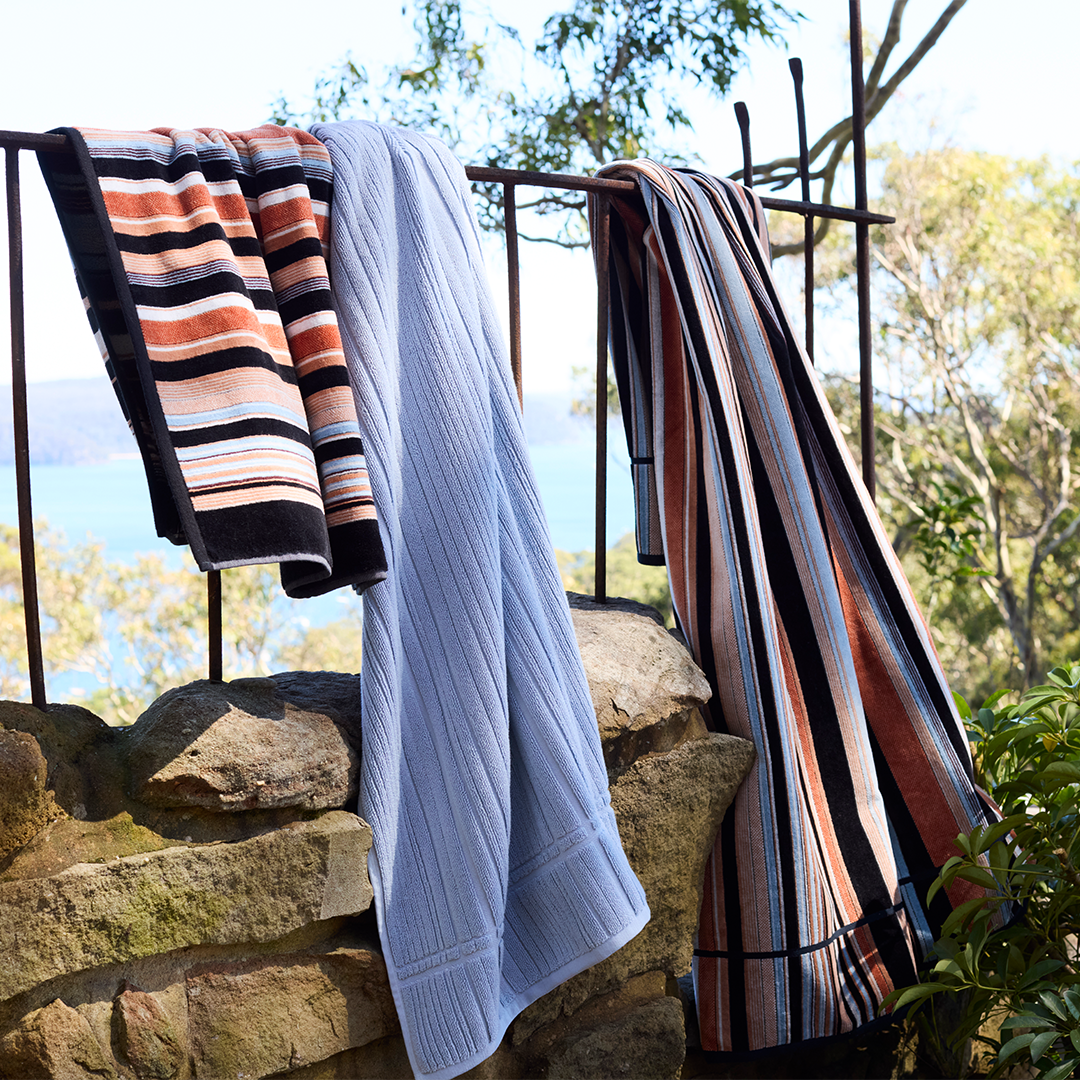 innate collection | ridge towel - sunrise