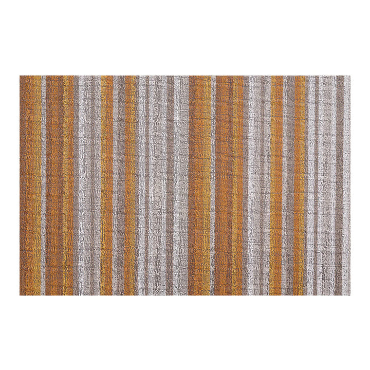 chilewich | shag utility doormat 61x91cm (24x36") | horizon stripe desert