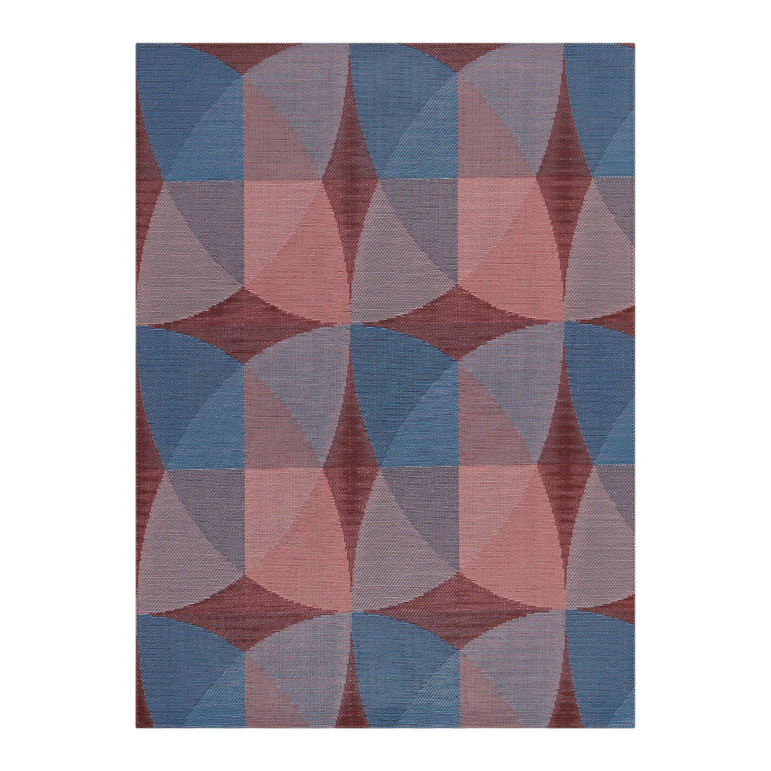 chilewich | woven floormat 183x270cm (72x106") | canopy raspberry