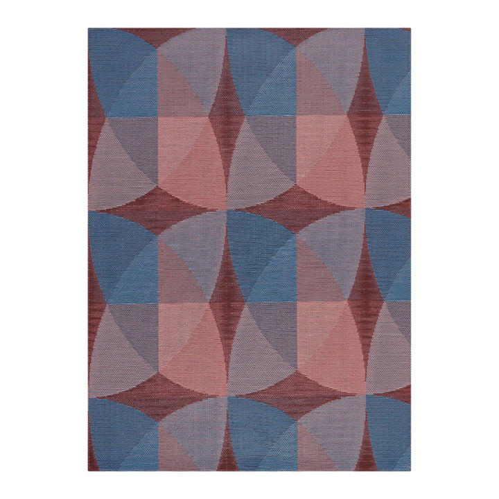 chilewich | woven floormat 183x270cm (72x106") | canopy raspberry