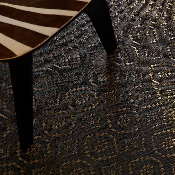 chilewich | woven floormat  66x183cm (26x72") | overshot tiger eye