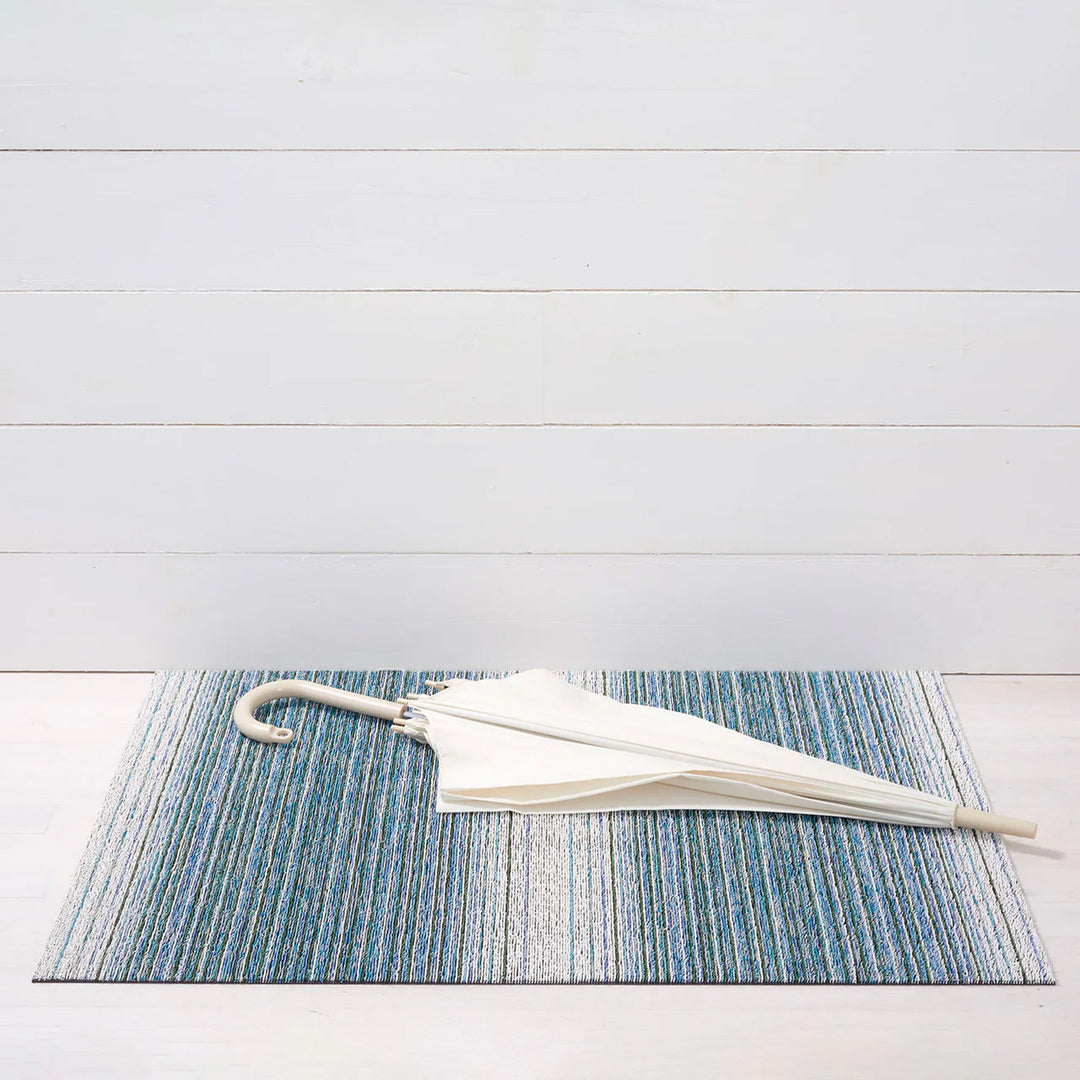chilewich | shag utility doormat 61x91cm (24x36") | fade lagoon