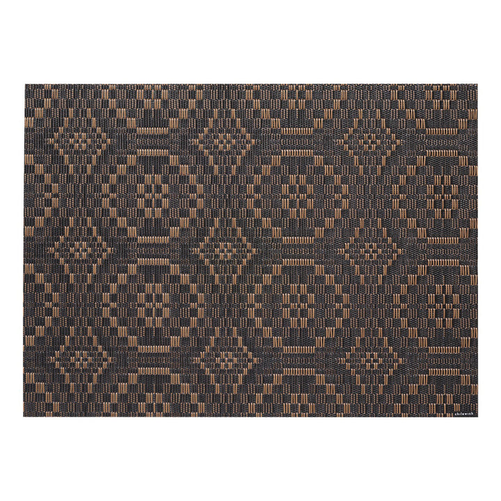 chilewich | placemat rectangle | overshot tiger eye