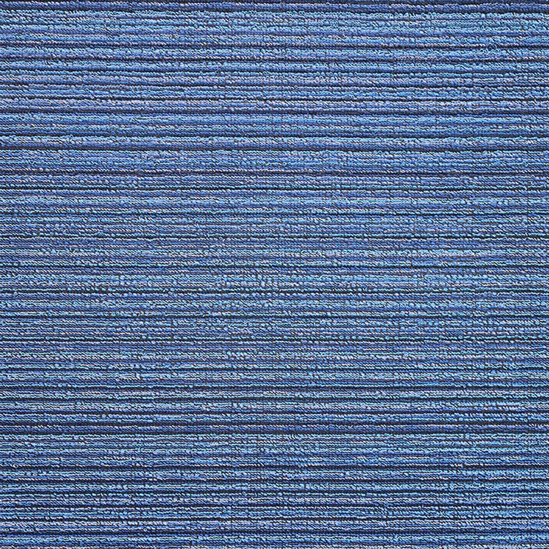 chilewich | shag doormat 46x71cm (18x28") | skinny stripe ocean