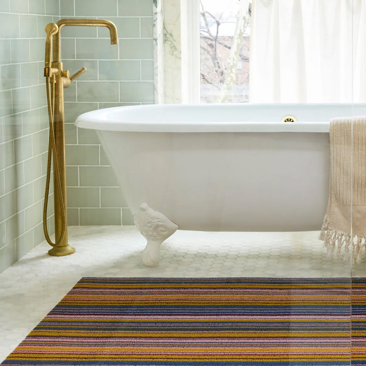 chilewich | shag utility 61x91cm (24x36") | echo stripe dusk