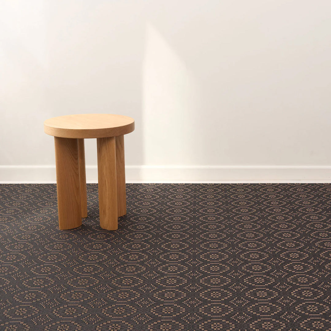 chilewich | woven floormat  66x183cm (26x72") | overshot tiger eye