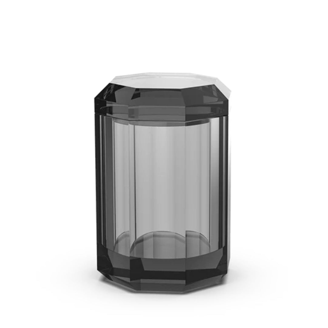decor walther | KRISTALL series | multi-purpose box with lid | anthracite