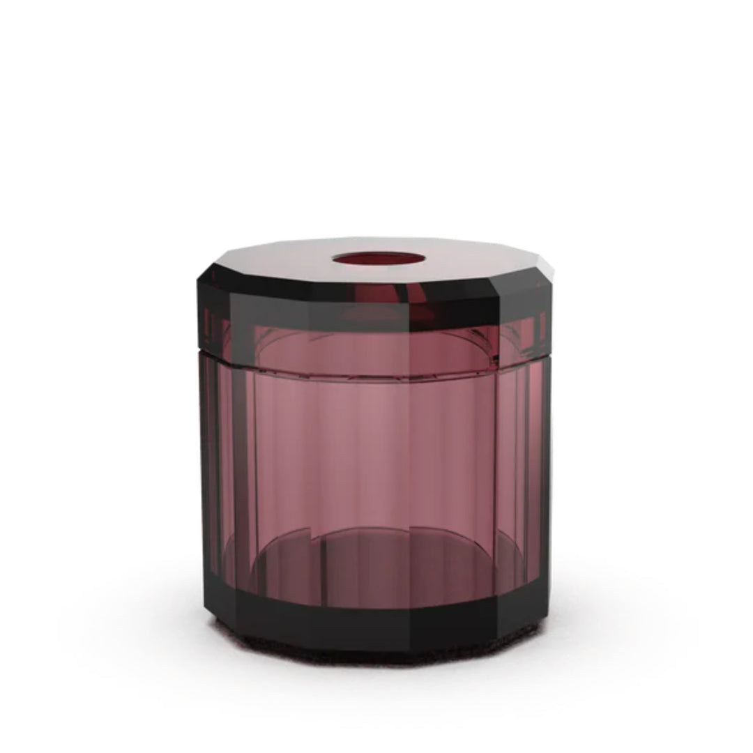 decor walther | KRISTALL collection | tissue box | rich burgundy