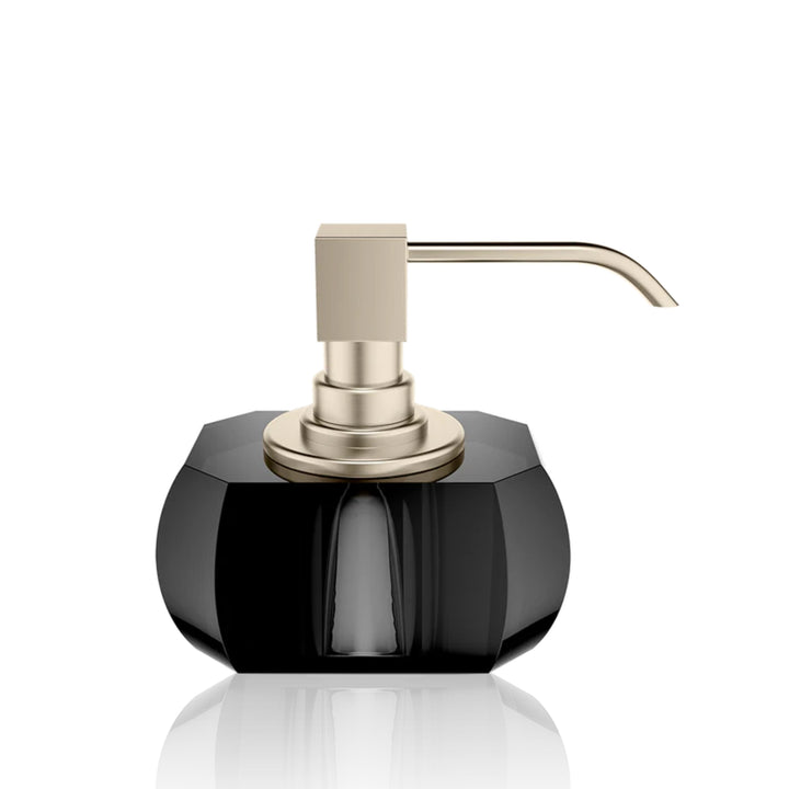 decor walther | KRISTALL collection | soap dispenser | anthracite + nickel satin