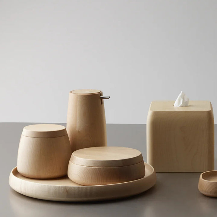 decor walther | ONYO DMD M collection | jar with lid natural maple