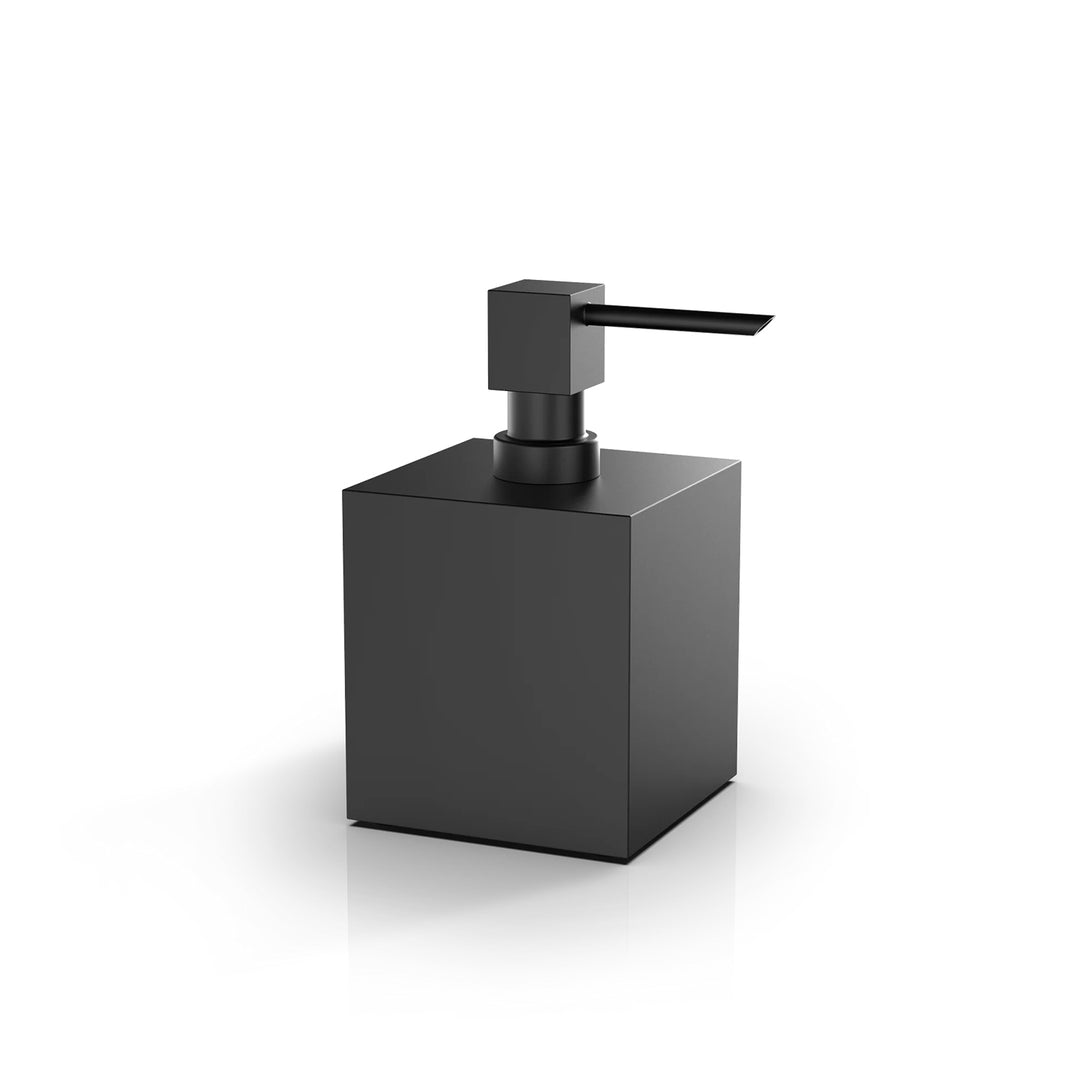 decor walther | CORNER series | DW475 soap dispenser - black matt