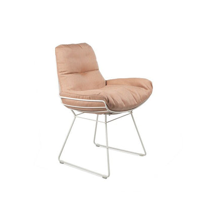 freifrau | leyasol outdoor armchair low | lopi beldi + grey white frame