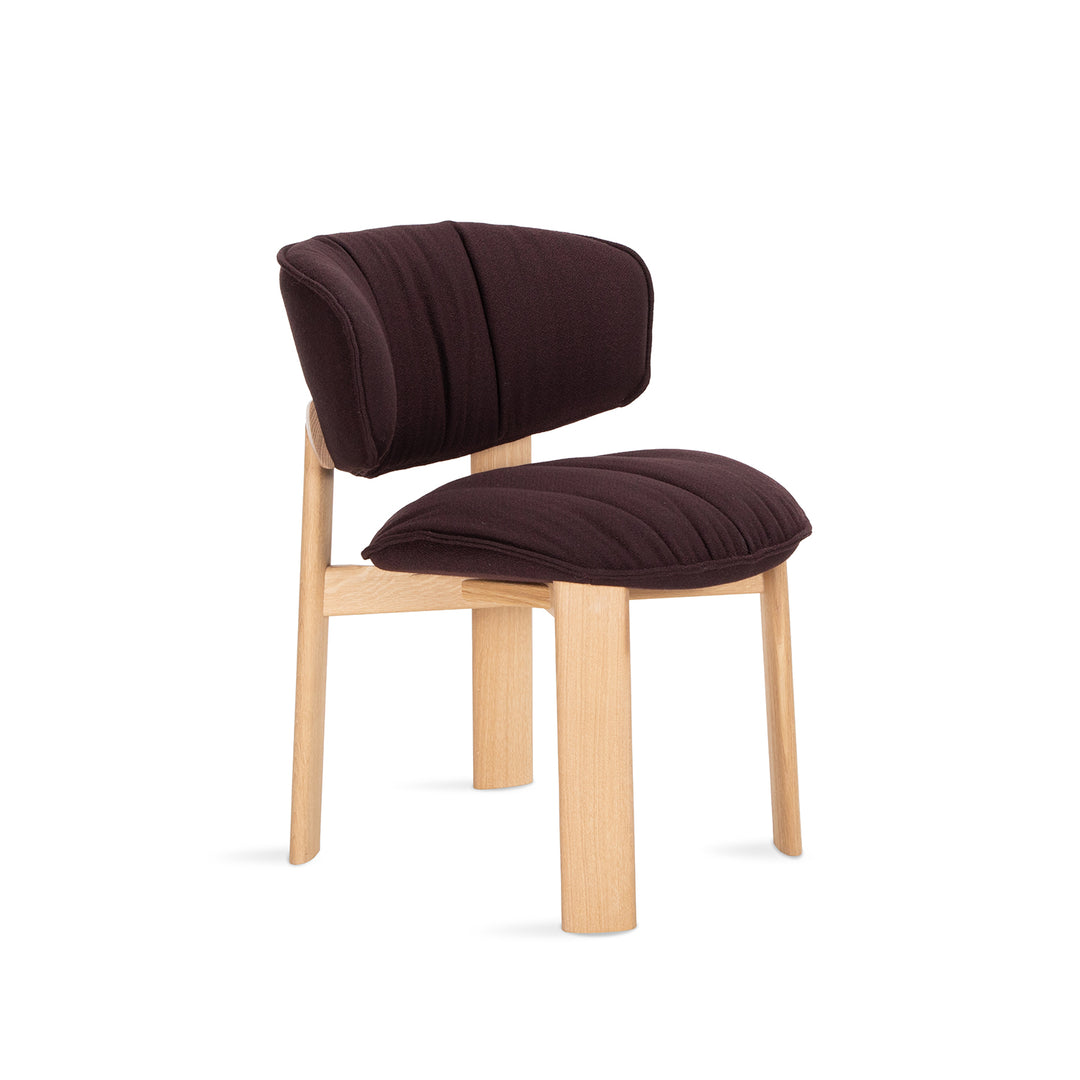 freifrau | ada chair | upholstery - vidar duo 598 | oak legs