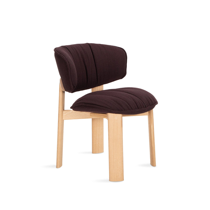 freifrau | ada chair | upholstery - vidar duo 598 | oak legs