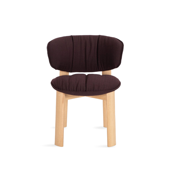 freifrau | ada chair | upholstery - vidar duo 598 | oak legs