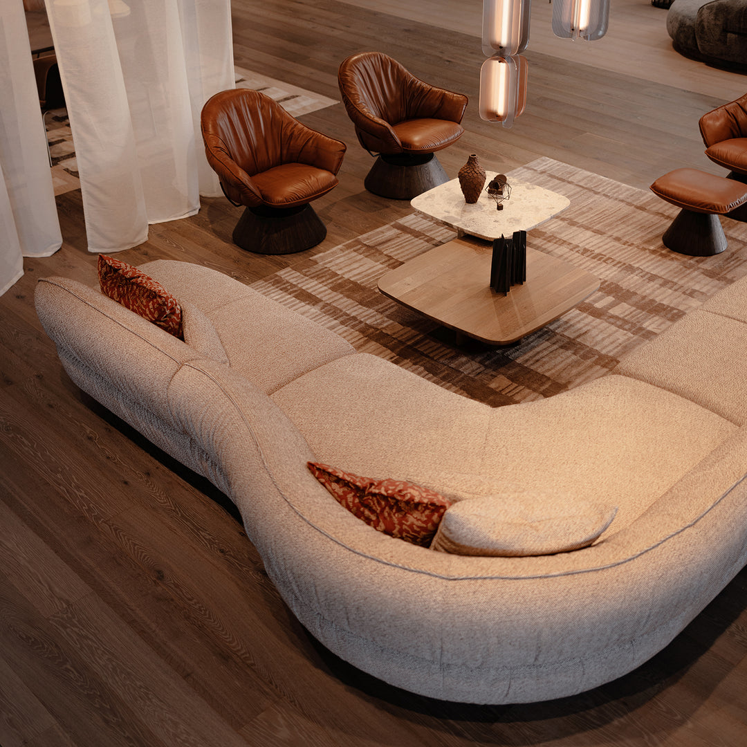 freifrau | marie armchair | cone frame | adora kandis leather