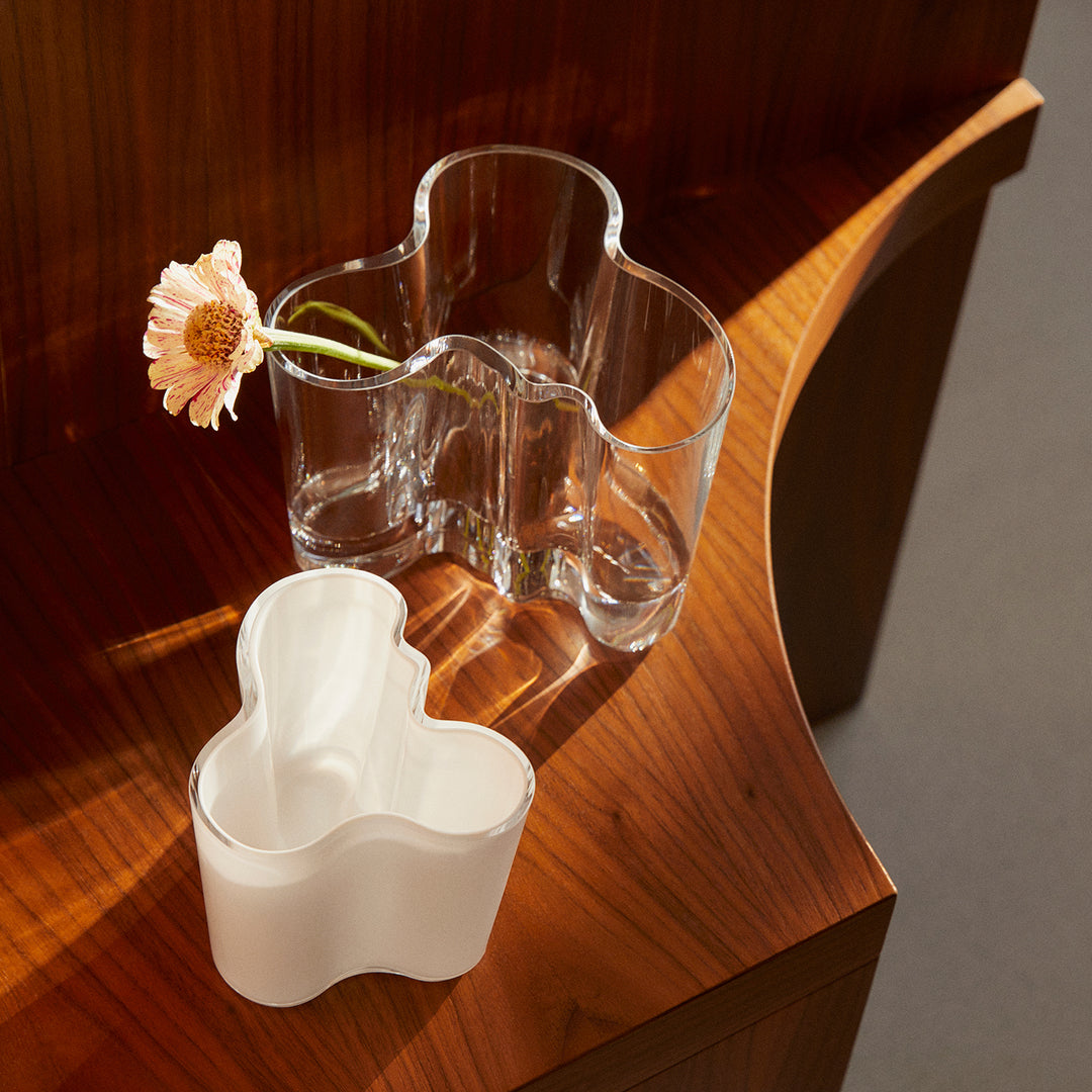 iittala | aalto savoy vase | white 9.5cm