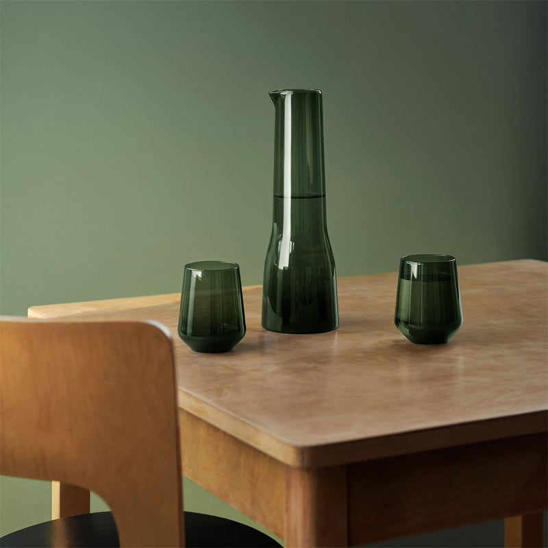 iittala | essence tumbler glass | set of 2 | moss - DC