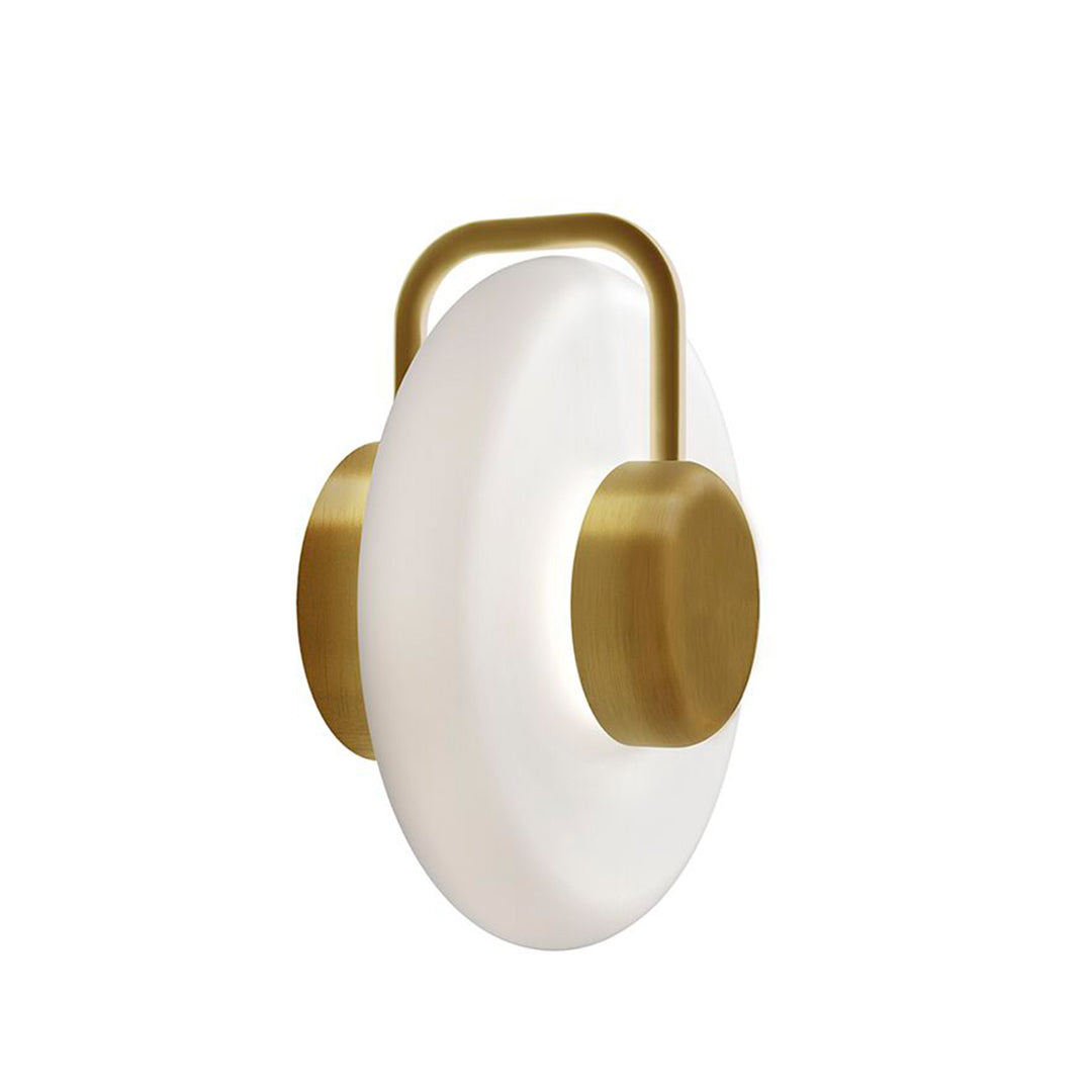 kdln | tratto wall lamp | brass