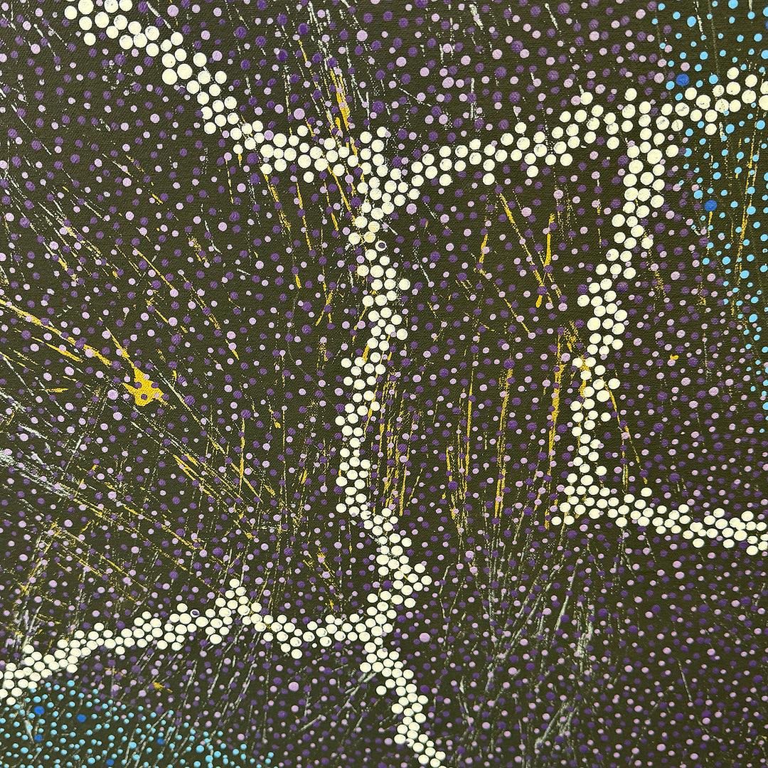 kyra campbell | original artwork | lightening dreaming on the river