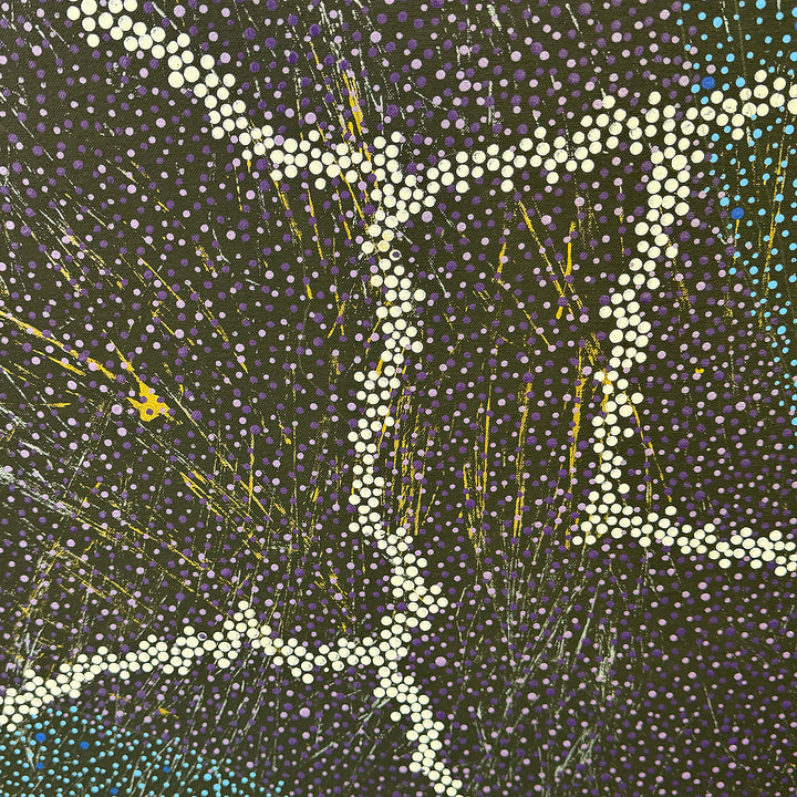 kyra campbell | original artwork | lightening dreaming on the river