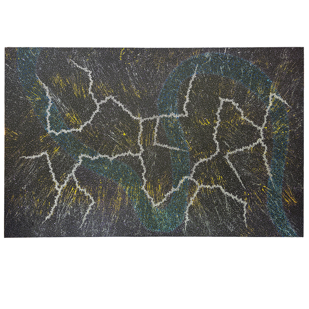 kyra campbell | original artwork | lightening dreaming on the river