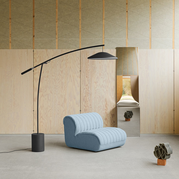 muuto | pleat mirror | polished stainless steel