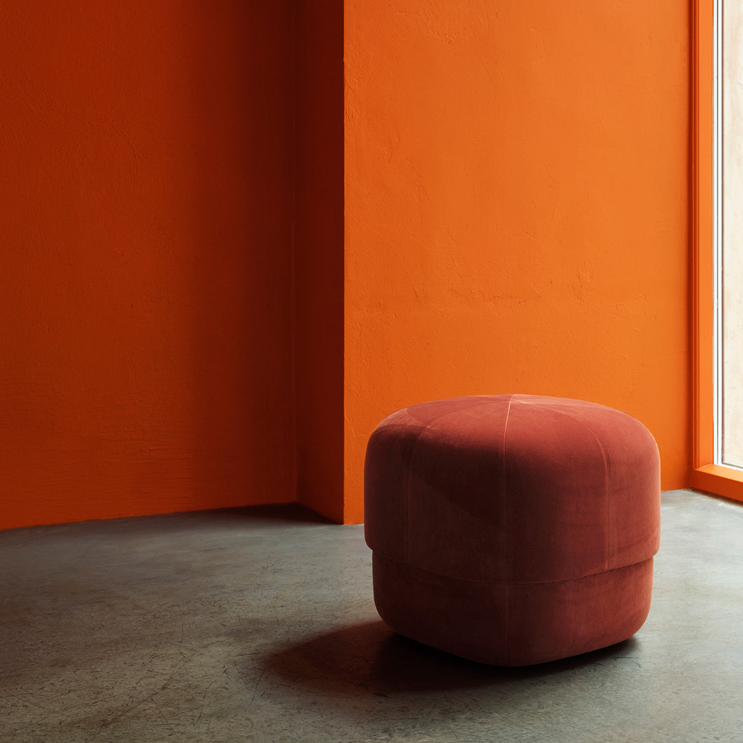 normann copenhagen | circus pouf | rust small