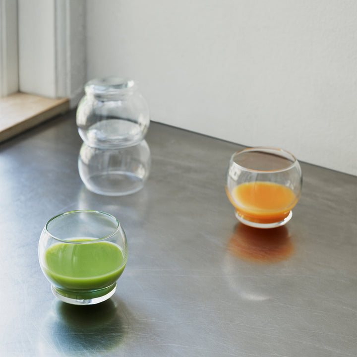 normann copenhagen | rocking glasses | set of 4