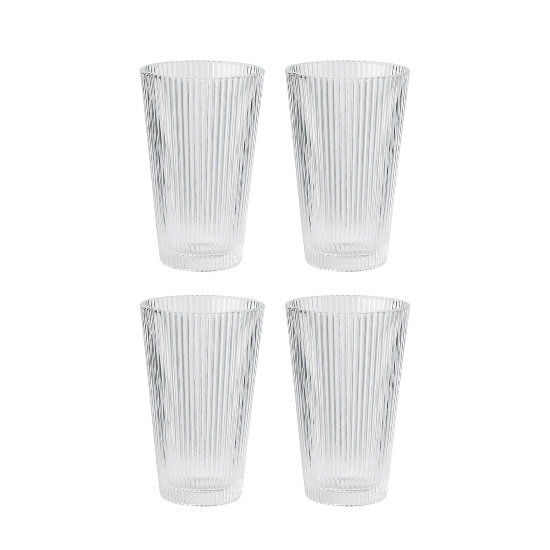 stelton | pilastro long drink glass 350ml | set of 4