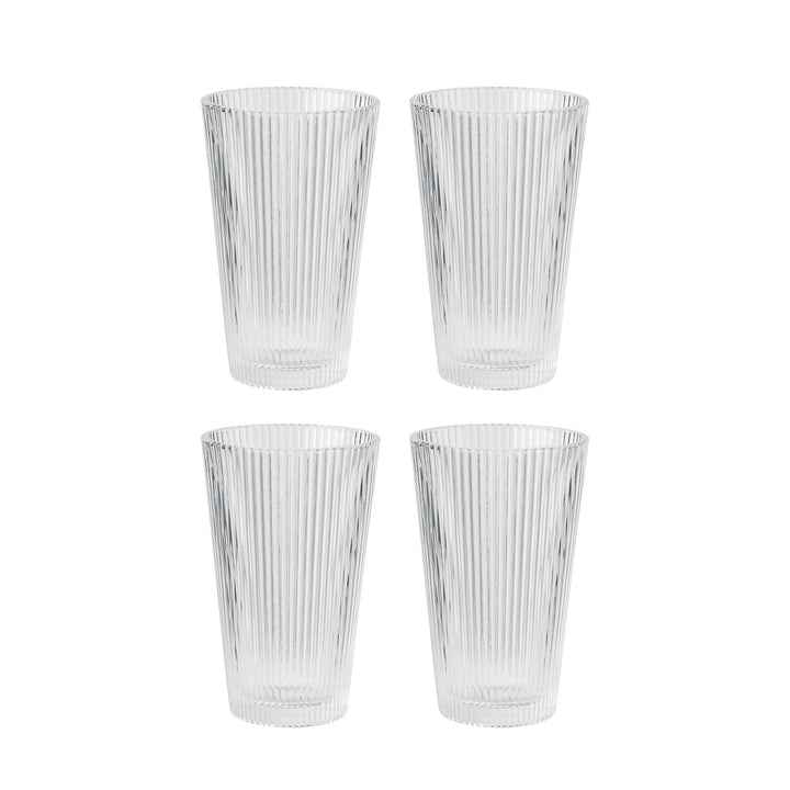 stelton | pilastro long drink glass 350ml | set of 4