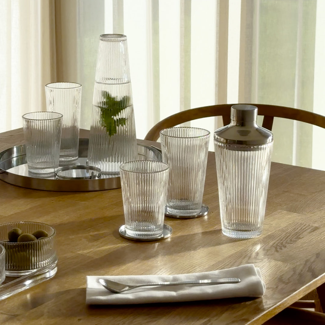 stelton | pilastro long drink glass 350ml | set of 4