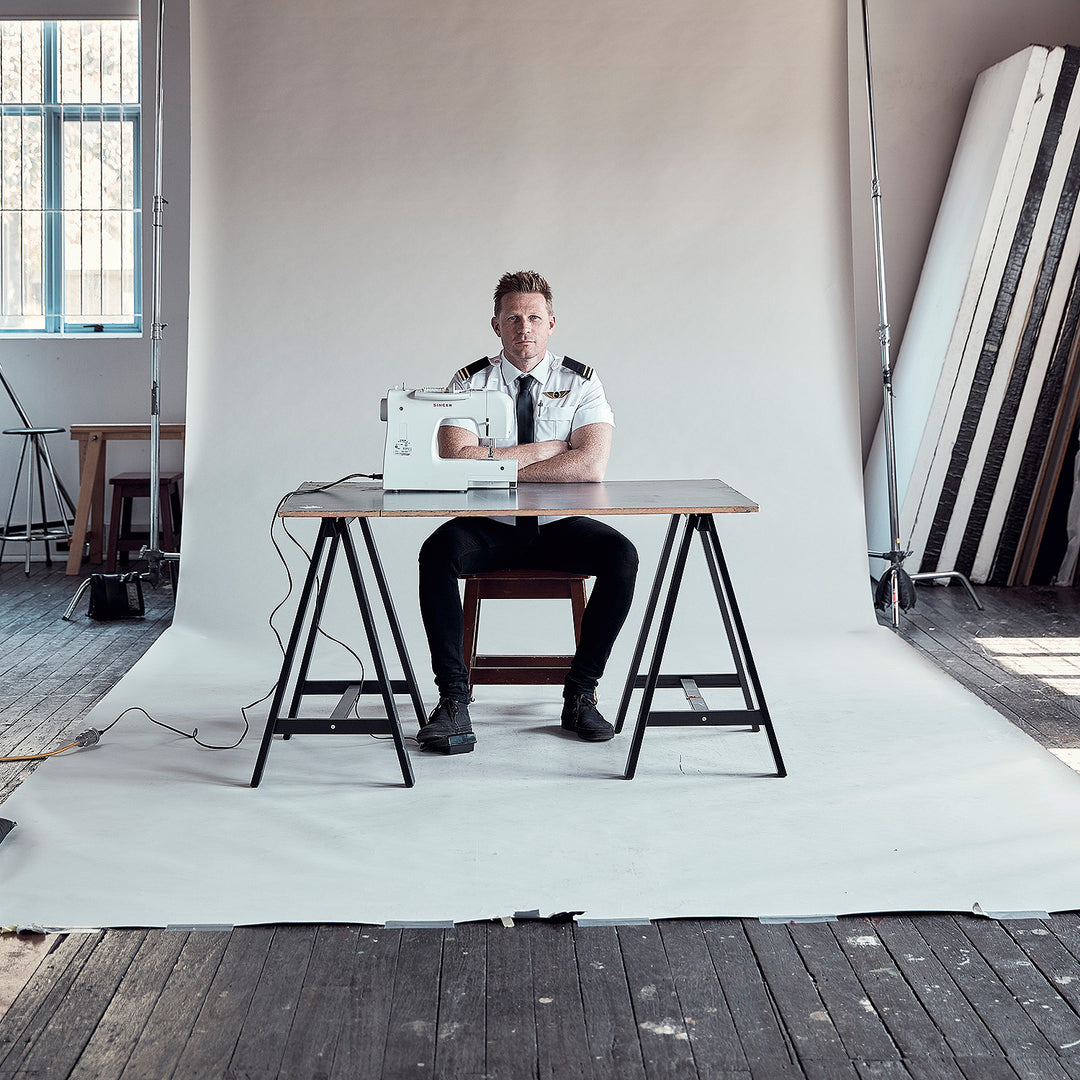 afternoons with Albert | technical weekender bag | black