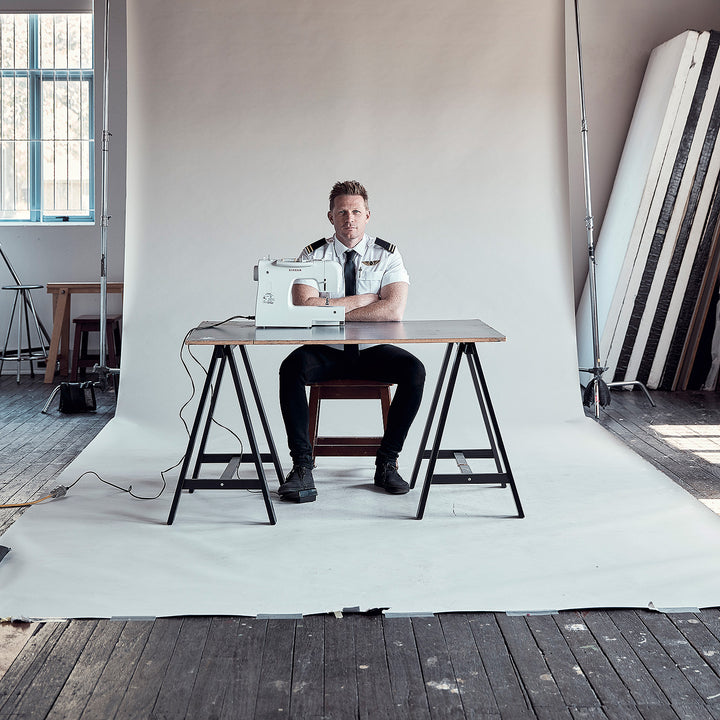 afternoons with Albert | technical weekender bag | black