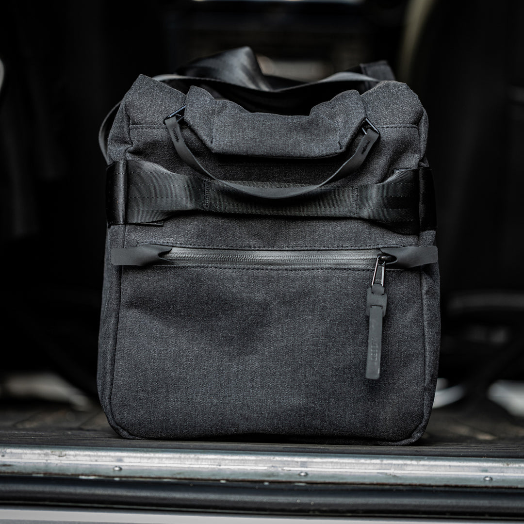 afternoons with Albert | technical weekender bag | black