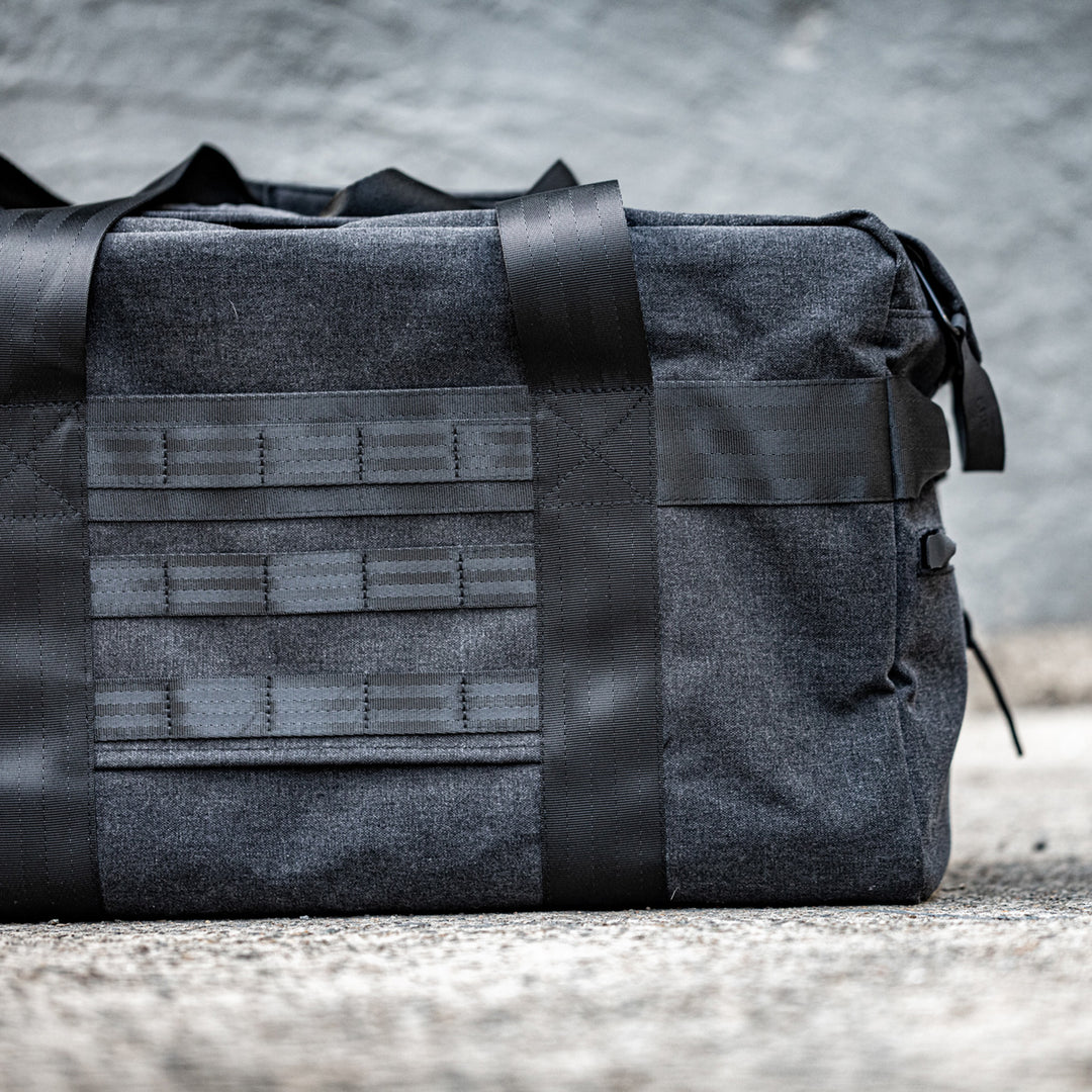 afternoons with Albert | technical weekender bag | black