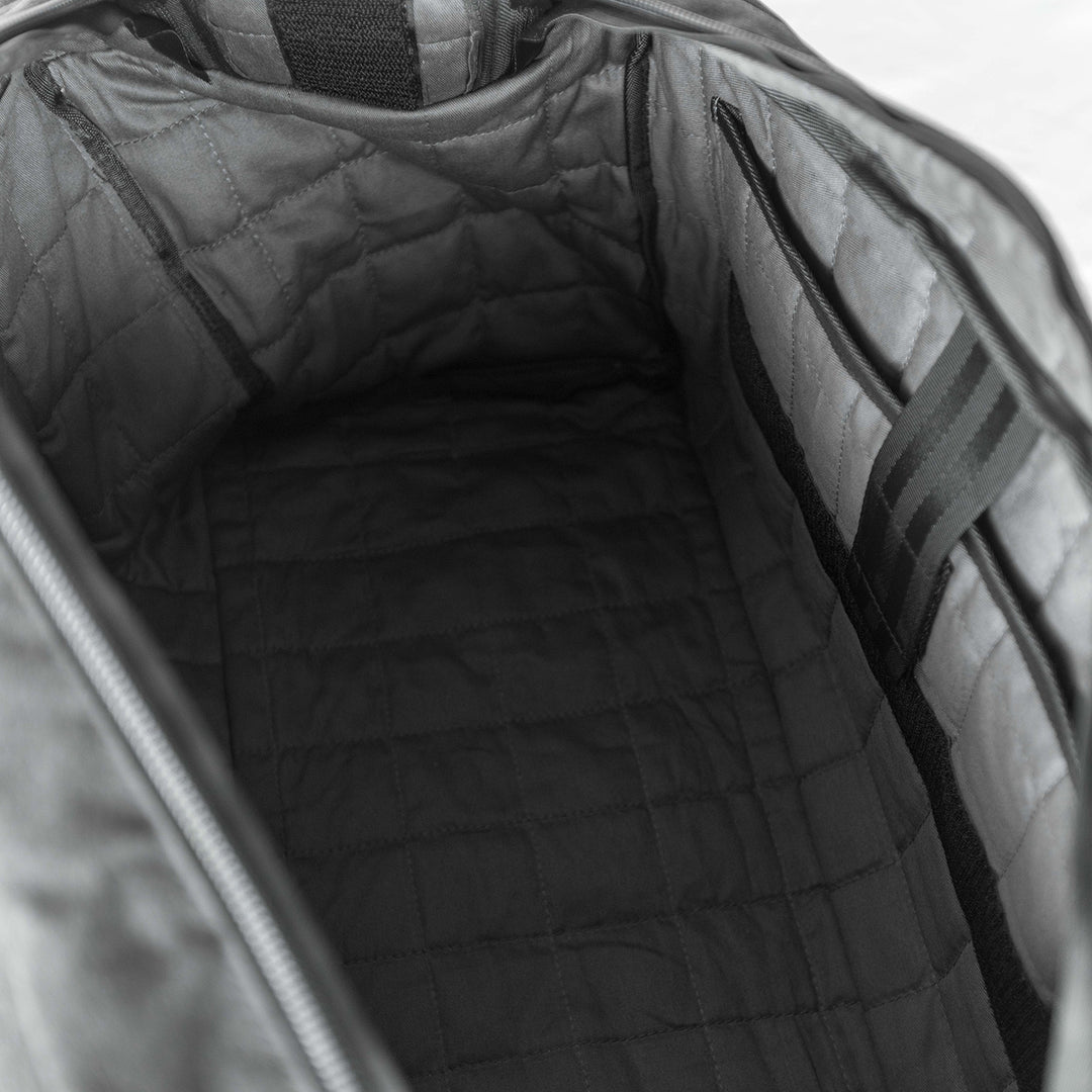 afternoons with Albert | technical weekender bag | black